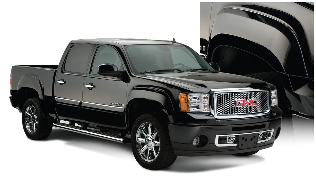 Bushwacker 40939-02 Fender Flares OE-Style 4Pc for Select GMC Sierra