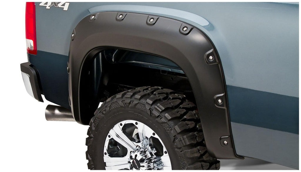 Bushwacker 40943-02 Fender Flares Boss Pocket Style 4Pc for Select GMC Sierra HD, GMC Sierra HD