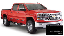 Load image into Gallery viewer, Bushwacker 40959-34 Fender Flares Pocket Style-Color Black Smooth Finish 4 Pc for Select Chevrolet Silverado