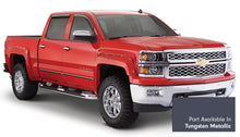 Load image into Gallery viewer, Bushwacker 40974-64 Fender Flares Pocket Style-Color Abalone White Tricoat Smooth Finish 4 Pc for Select GMC Sierra