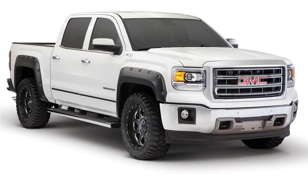 Bushwacker 40960-02 Fender Flares Pocket Style 4Pc for Select GMC Sierra