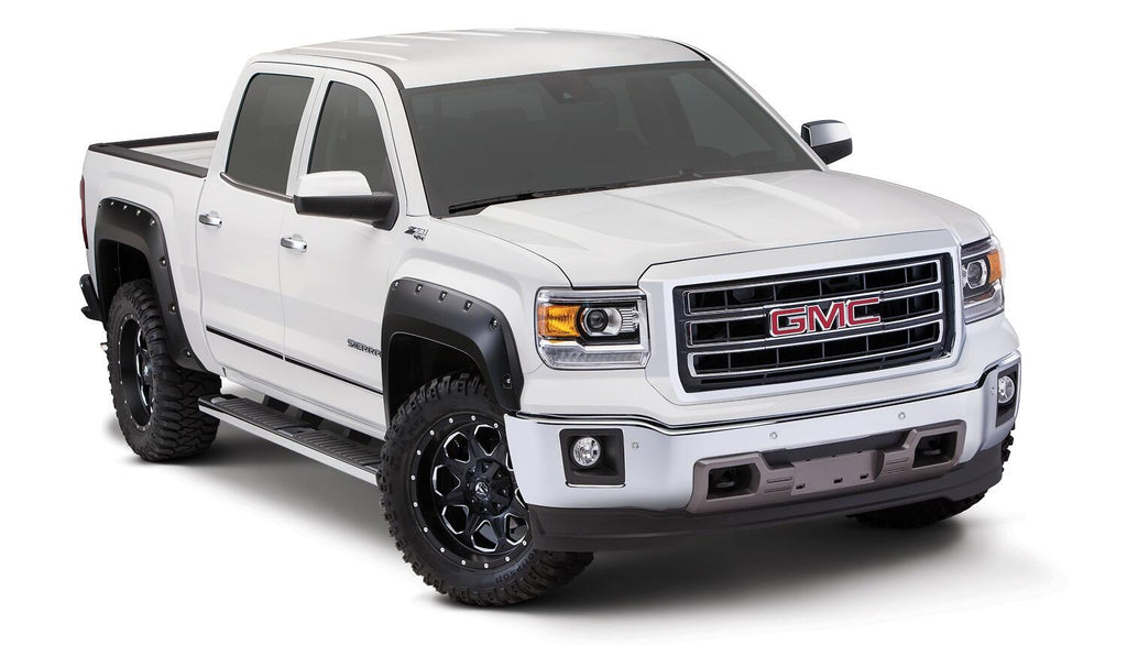 Bushwacker 40960-02 Fender Flares Pocket Style 4Pc for Select GMC Sierra