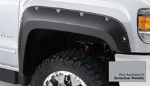 Load image into Gallery viewer, Bushwacker 40974-54 Fender Flares Pocket Style-Color Quicksilver Metallic Smooth Finish 4 Pc for Select GMC Sierra