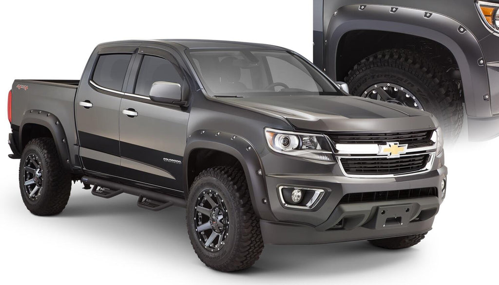 Bushwacker 40969-02 Fender Flares Pocket Style 4Pc for Select Chevrolet Colorado