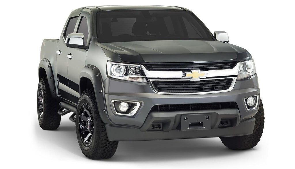 Bushwacker 40969-02 Fender Flares Pocket Style 4Pc for Select Chevrolet Colorado
