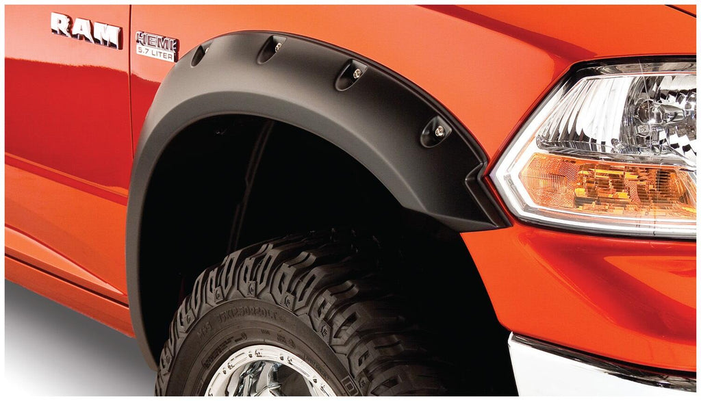Bushwacker 50915-02 Fender Flares Pocket Style 4Pc for Select Dodge Ram 1500, Ram 1500, Ram Classic