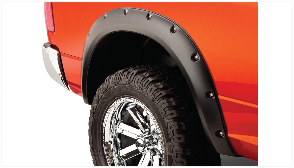 Bushwacker 50911-02 Fender Flares Pocket Style 4Pc for Select Dodge Ram 1500, Dodge Ram 2500, Dodge Ram