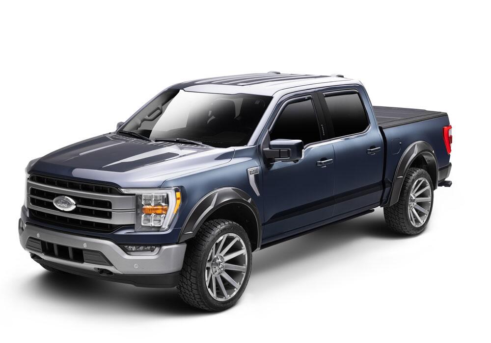 Bushwacker 20972-02 DRT STYLE FENDER FLARE - 4PC for Select Ford F-150