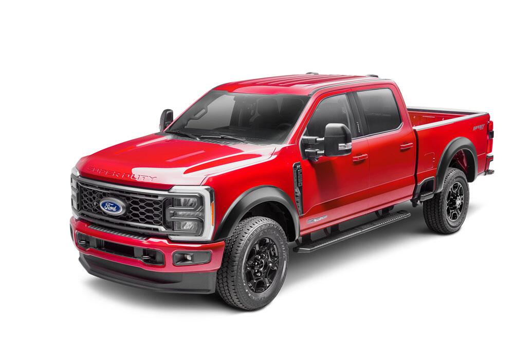 Bushwacker 20971-02 Fender Flares Extend-A-Fender Style 4Pc for Select Ford F-250 Super Duty, Ford F-350 Super Duty