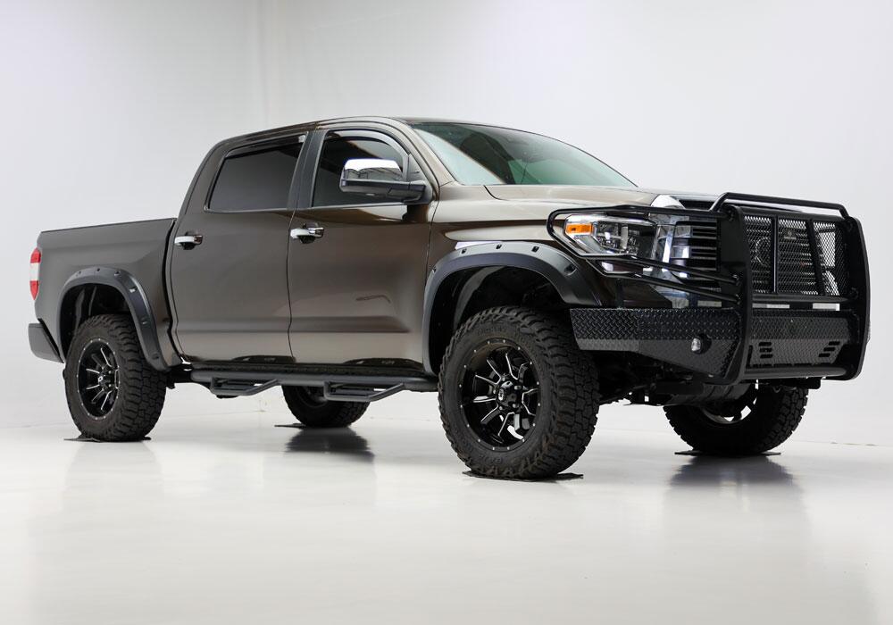 Bushwacker 38607-08 Fender Flares Forge Style 4pc for Select Toyota Tundra