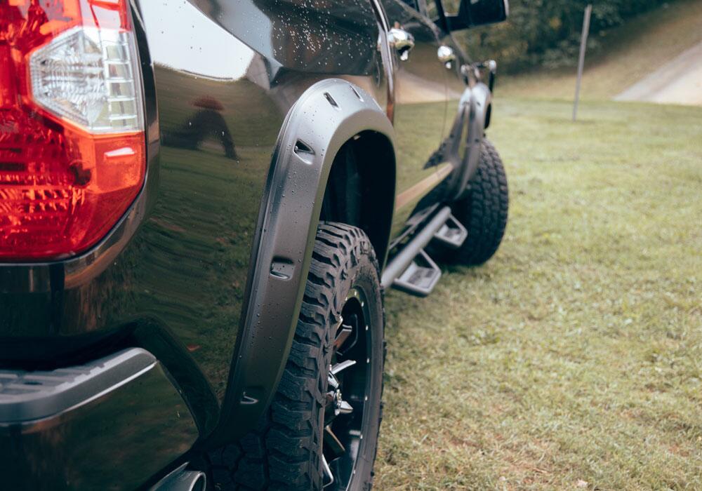 Bushwacker 38607-08 Fender Flares Forge Style 4pc for Select Toyota Tundra