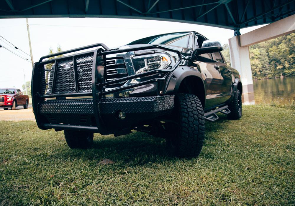 Bushwacker 38607-08 Fender Flares Forge Style 4pc for Select Toyota Tundra