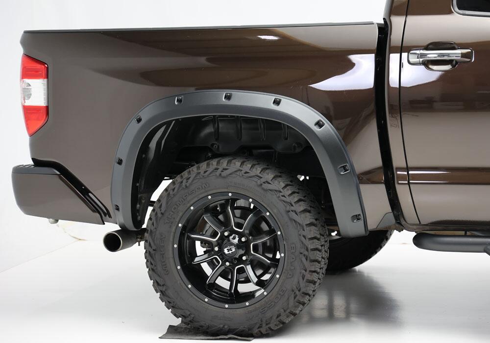 Bushwacker 38607-08 Fender Flares Forge Style 4pc for Select Toyota Tundra