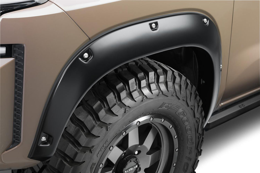 Bushwacker 70021-02 Fender Flares Pocket Style 2Pc Front for Select Nissan Frontier