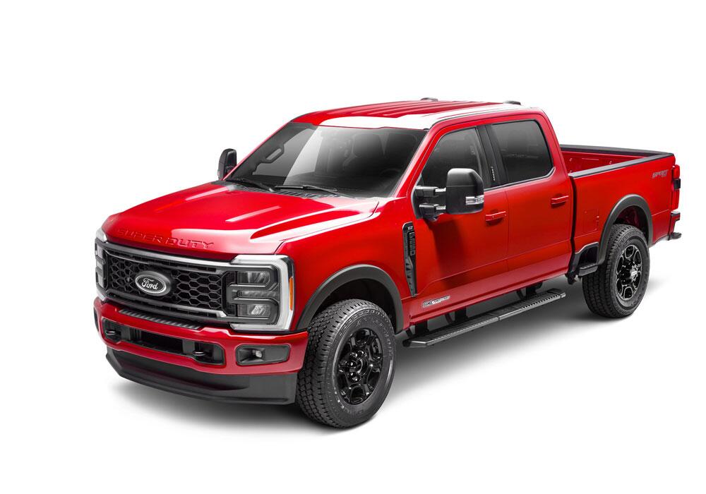 Bushwacker 20970-02 Fender Flares OE-Style 4Pc for Select Ford F-250 Super Duty, Ford F-350 Super Duty