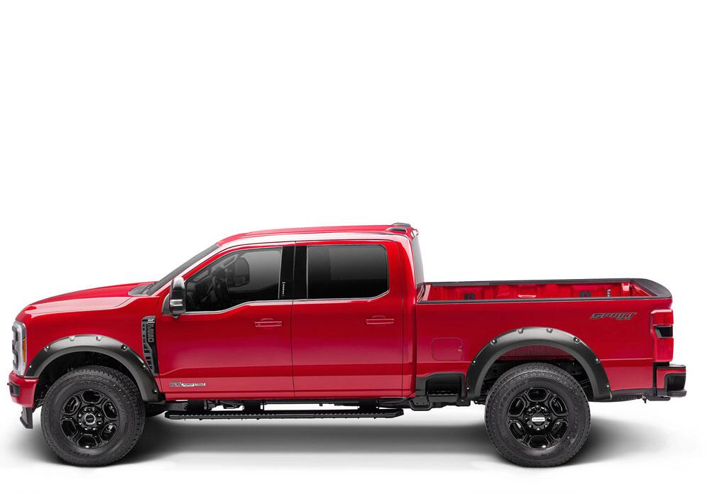 Bushwacker 20969-02 Fender Flares Pocket Style 4Pc for Select Ford F-250 Super Duty, Ford F-350 Super Duty