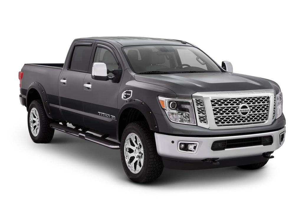 Bushwacker 70908-02 Fender Flares Pocket Style 4Pc for Select Nissan TITAN