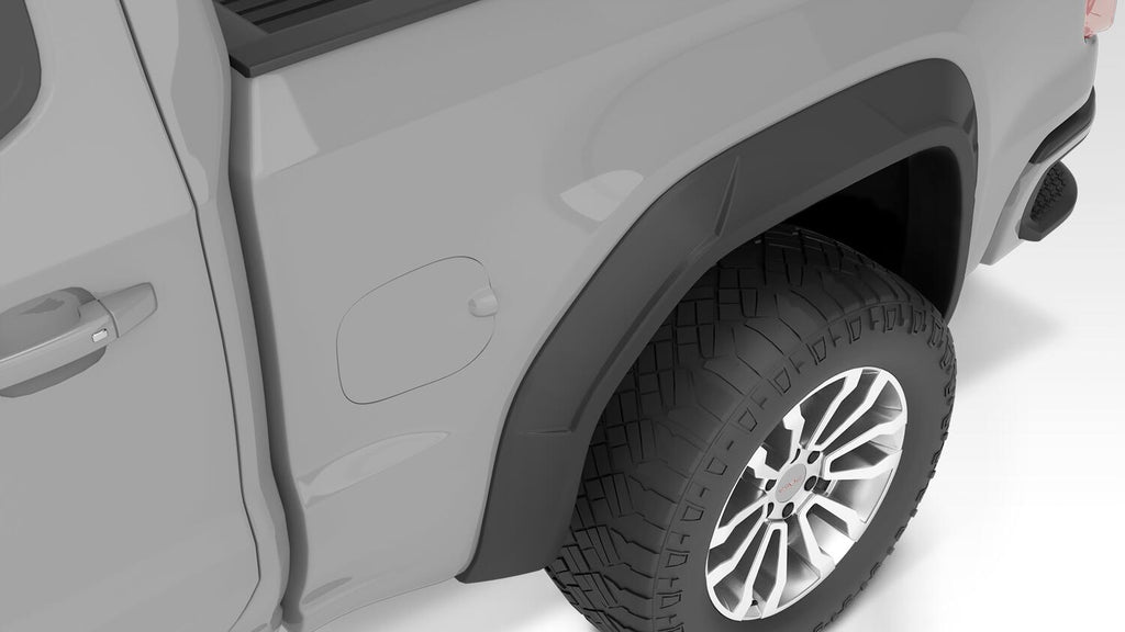 Bushwacker 40946-02 DRT STYLE FENDER FLARE - 4PC for Select GMC Sierra