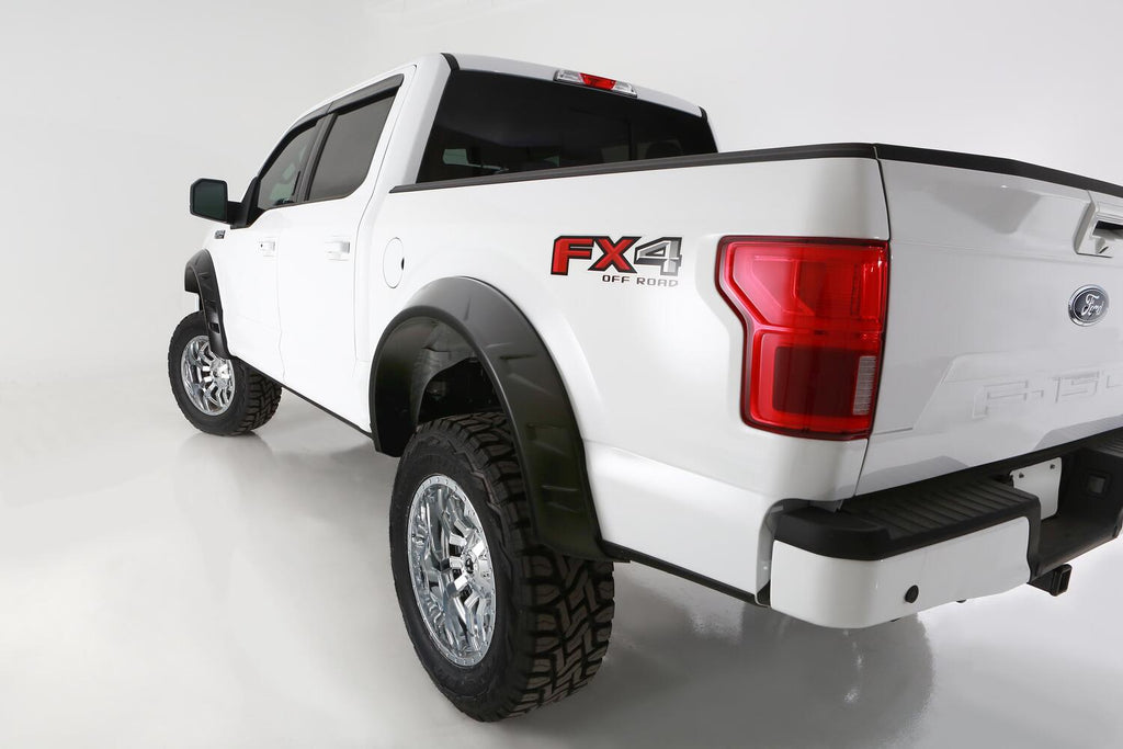 Bushwacker 20958-02 DRT STYLE FENDER FLARE - 4PC for Select Ford F-150