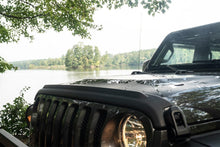Load image into Gallery viewer, Bushwacker 14093 Trail Armor Hood Stone Guard; Black for Select Jeep Gladiator, Jeep Wrangler
