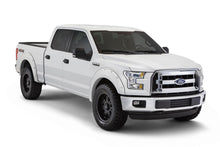 Load image into Gallery viewer, Bushwacker 20945-12 Fender Flares Pocket Style-Color Oxford White Smooth Finish 4 Pc for Select Ford F-150