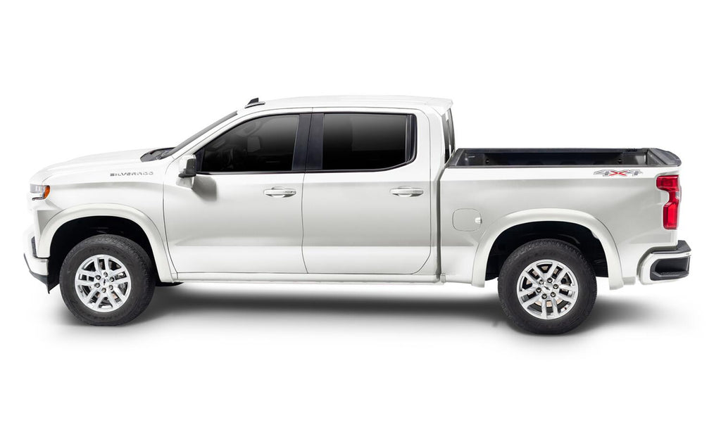 Bushwacker 40930-14 Fender Flares OE Style Color Summit White Smooth Finish 4 Pc for Select Chevrolet Silverado 1500, Chevrolet Silverado LTD