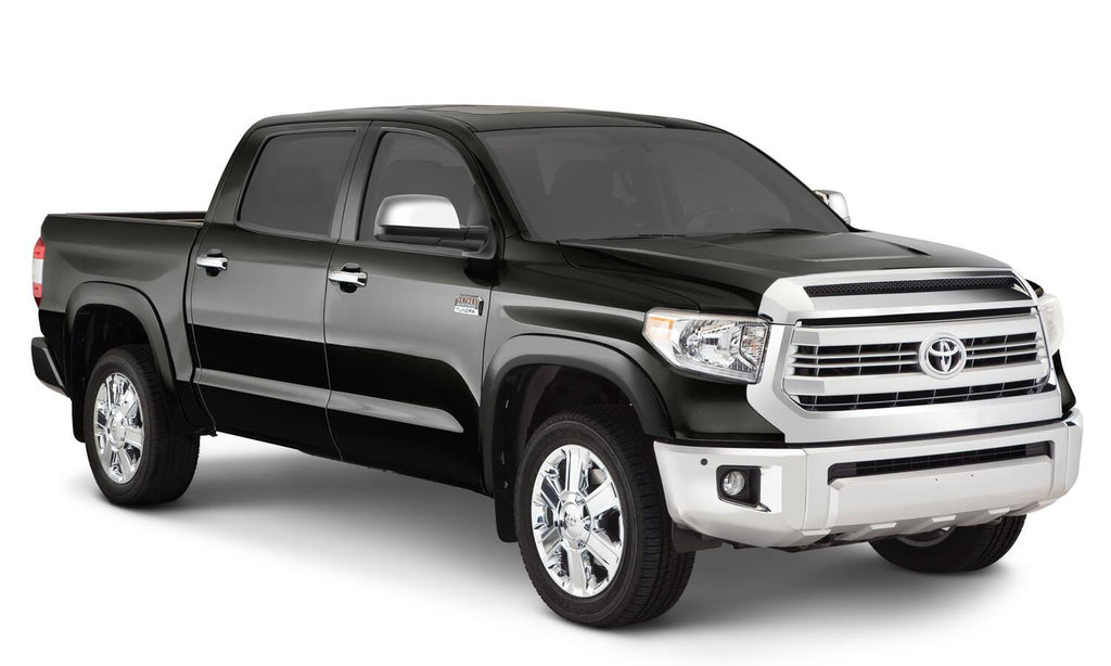 Bushwacker 30917-33 Fender Flares OE Style Color Black Smooth Finish 4 Pc for Select Toyota Tundra