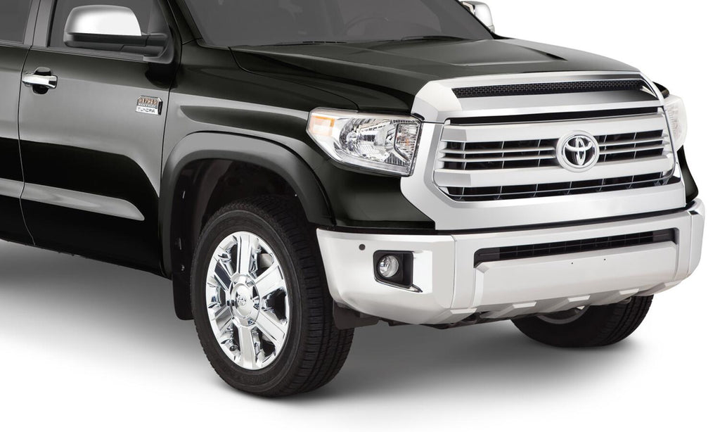Bushwacker 30917-33 Fender Flares OE Style Color Black Smooth Finish 4 Pc for Select Toyota Tundra