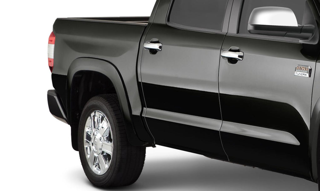Bushwacker 30917-33 Fender Flares OE Style Color Black Smooth Finish 4 Pc for Select Toyota Tundra