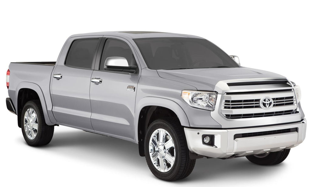 Bushwacker 30917-53 Fender Flares OE Style Color Silver Sky Metallic Smooth Finish 4 Pc for Select Toyota Tundra