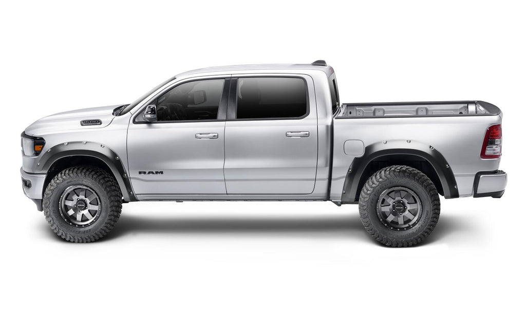 Bushwacker 50053-02 Fender Flares Pocket Style 2Pc Front for Select Ram