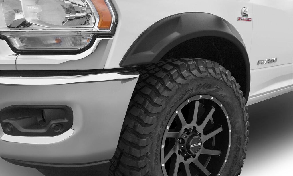 Bushwacker 50938-02 DRT STYLE FENDER FLARE - 4PC for Select Ram 2500, Ram