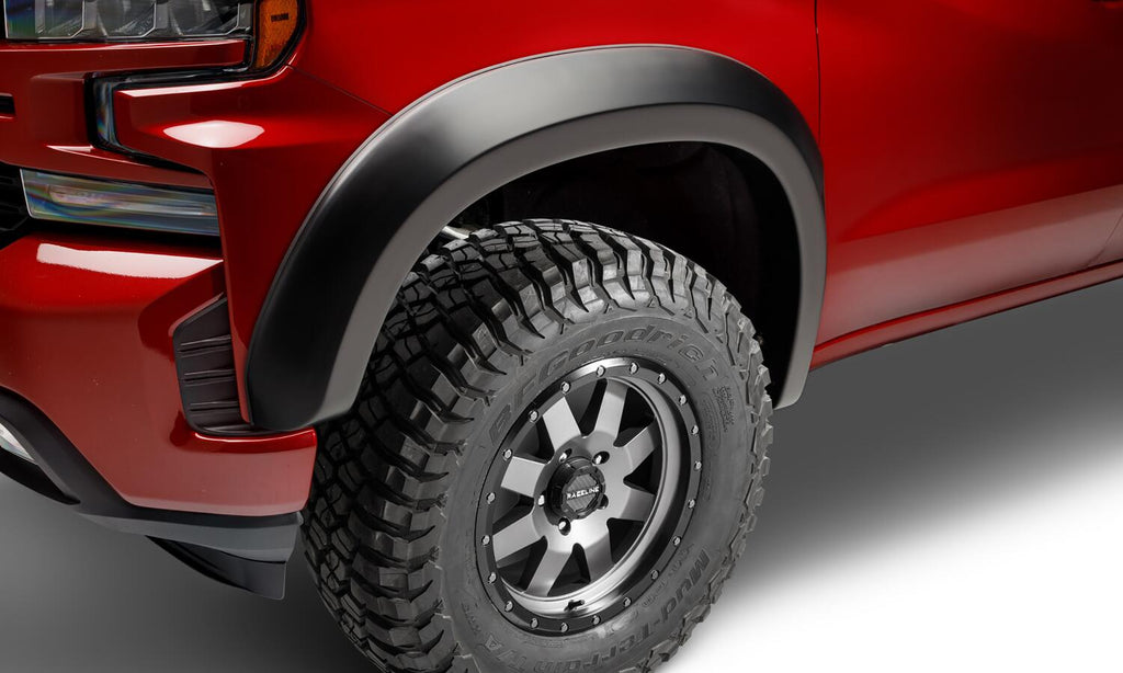 Bushwacker 40929-02 Fender Flares Extend-A-Fender Style 4Pc for Select Chevrolet Silverado 1500, Chevrolet Silverado LTD
