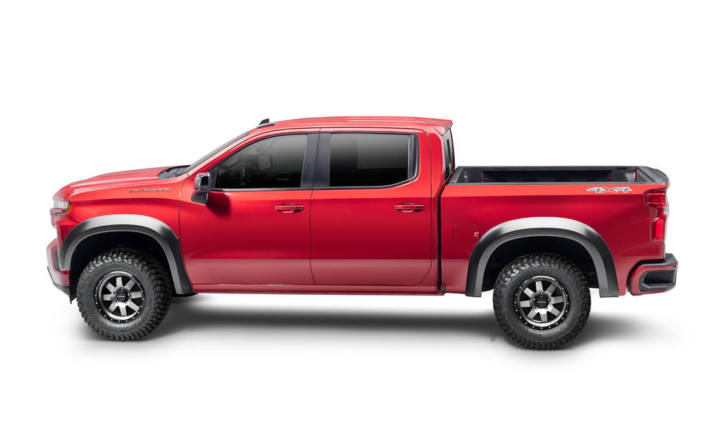 Bushwacker 40152-02 Fender Flares Extend-A-Fender Style 2Pc Rear for Select Chevrolet Silverado 1500, Chevrolet Silverado LTD