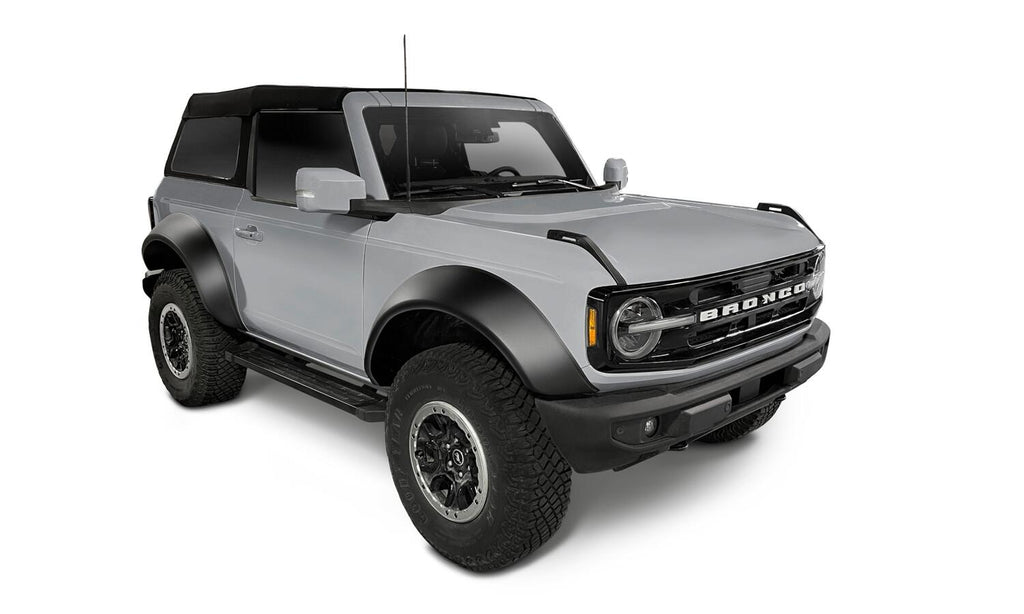 Bushwacker 20966-02 Fender Flares Extend-A-Fender Style 4Pc for Select Ford Bronco