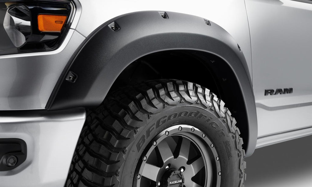 Bushwacker 58202-08 Fender Flares Forge Style 4pc for Select Dodge Ram 1500, Dodge Ram 2500, Dodge Ram
