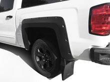 Load image into Gallery viewer, Bushwacker MUD-40120 Trail Armor Mud Flaps - exclusive for Bushwacker Pocket Style Fender Flares for Select Chevrolet Silverado 1500, Chevrolet Silverado LD, Chevrolet Silverado HD, Chevrolet Silverado HD
