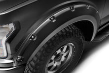 Load image into Gallery viewer, Bushwacker 20945-32 Fender Flares Pocket Style-Color Agate Black Met Finish 4 Pc for Select Ford F-150