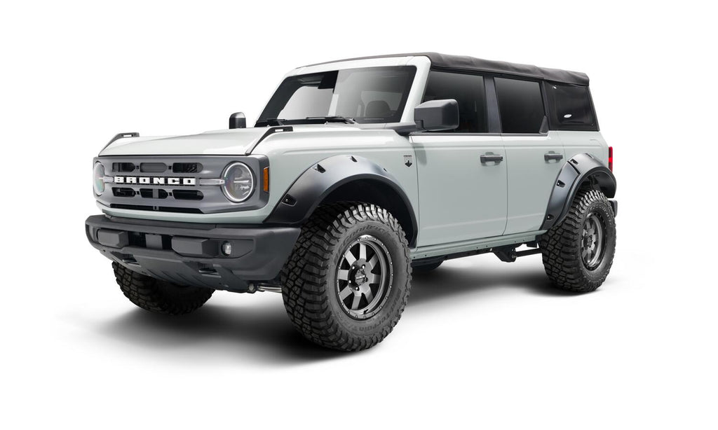 Bushwacker 20960-02 Fender Flares Pocket Style 4Pc for Select Ford Bronco