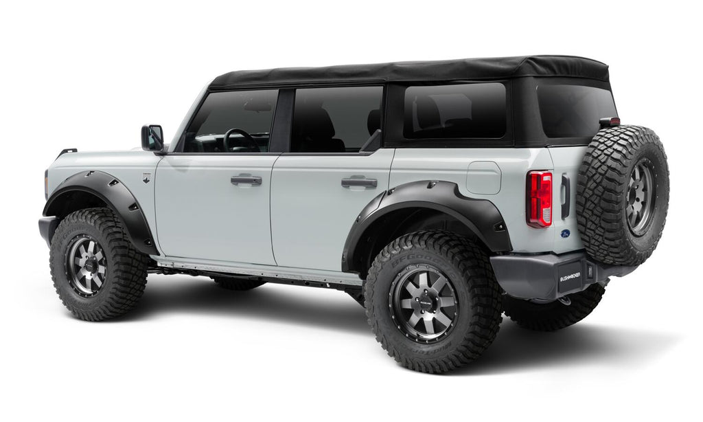 Bushwacker 20960-02 Fender Flares Pocket Style 4Pc for Select Ford Bronco
