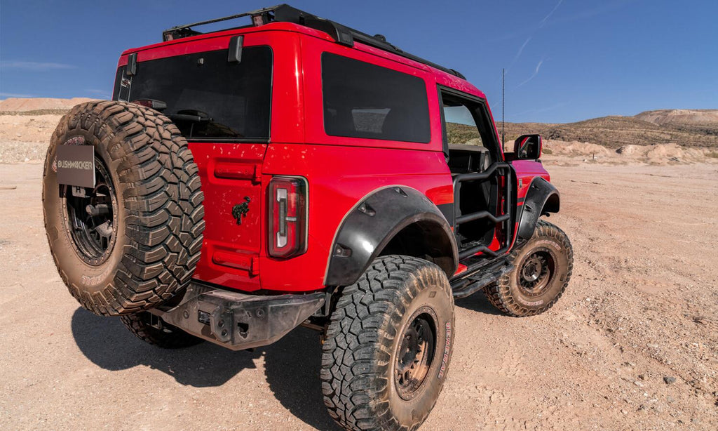 Bushwacker 20965-02 Fender Flares Pocket Style 4Pc for Select Ford Bronco