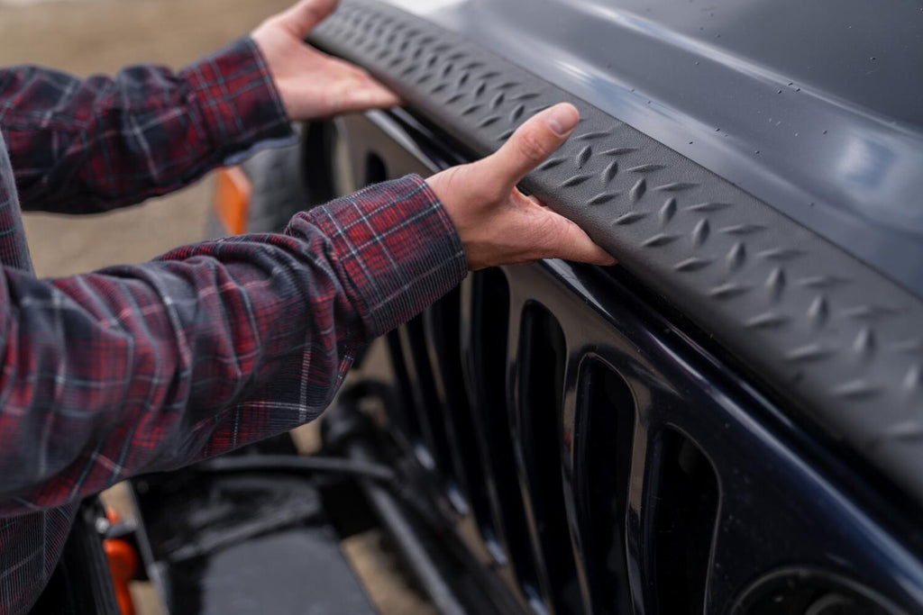 Bushwacker 14005 Trail Armor Hood Guard for Select Jeep Wrangler