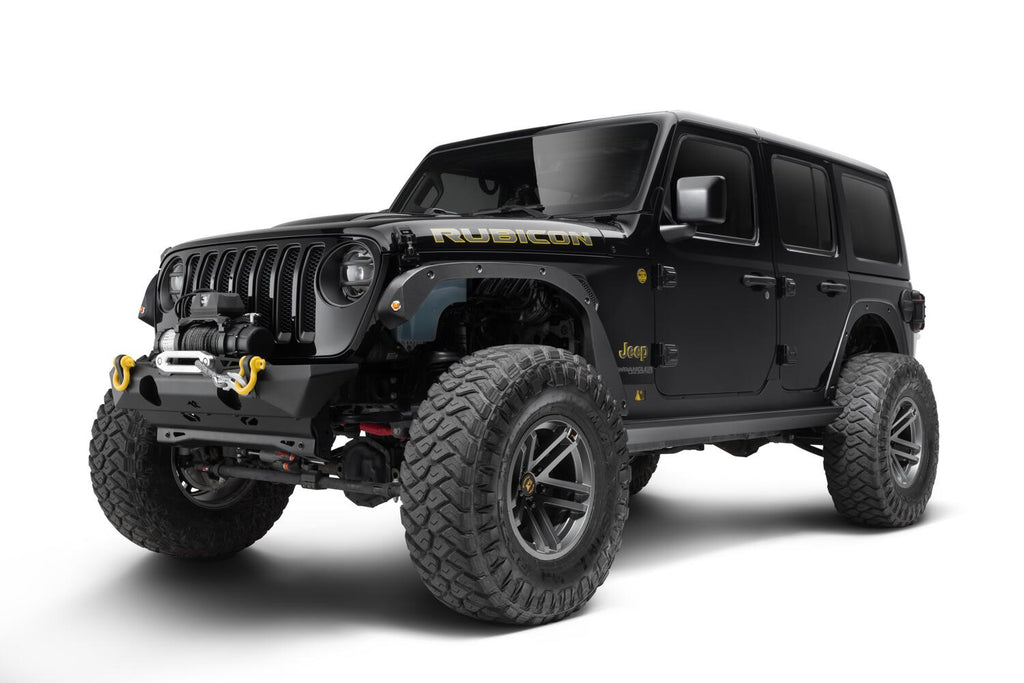 Bushwacker 14096 Trail Armor Fender Delete Kit for 18-22 Jeep Wrangler 2-dr;4-dr for Select Jeep Wrangler
