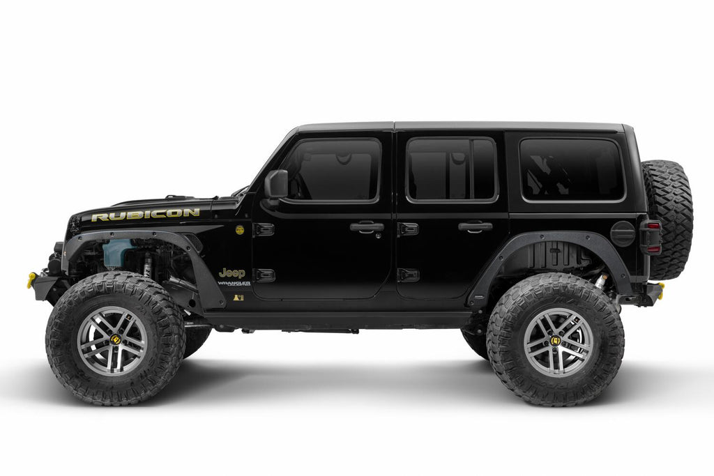 Bushwacker 14096 Trail Armor Fender Delete Kit for 18-22 Jeep Wrangler 2-dr;4-dr for Select Jeep Wrangler