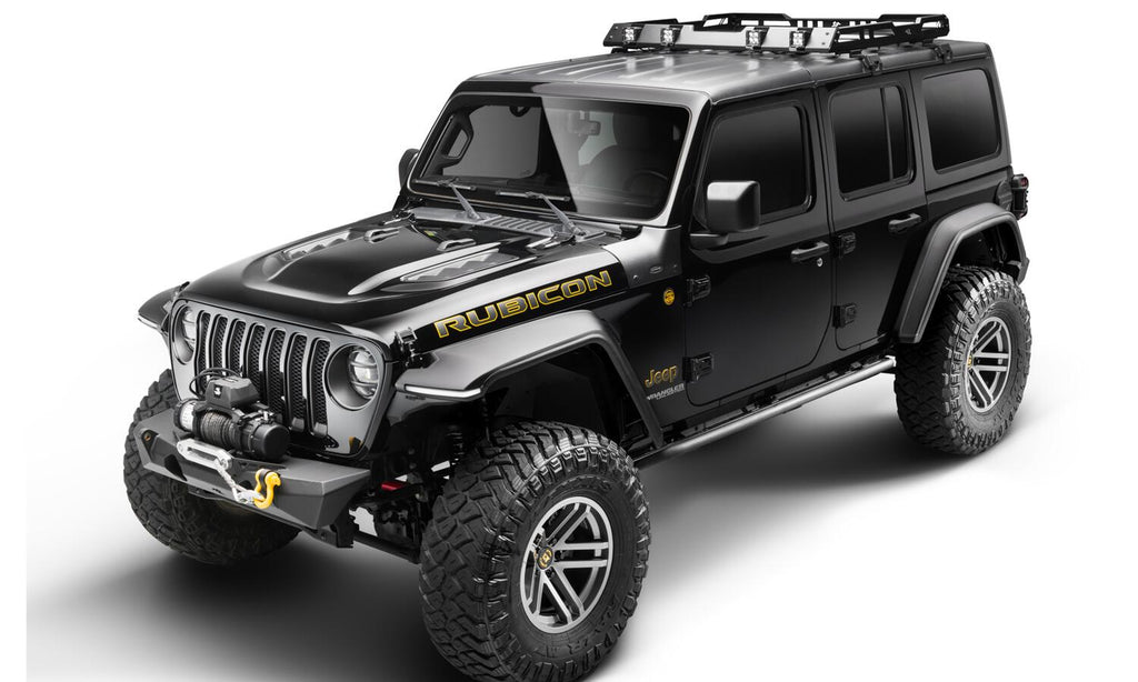 Bushwacker 76129 Trail Armor Cowl Guard for Select Jeep Gladiator, Jeep Wrangler