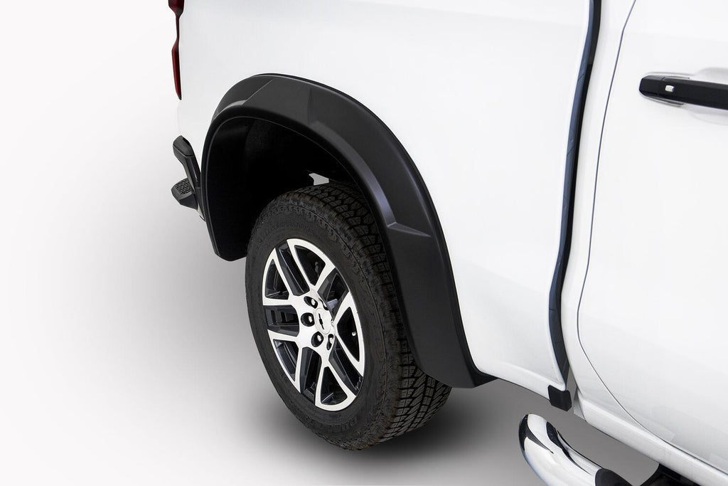 Bushwacker 40989-02 DRT STYLE FENDER FLARE - 4PC for Select Chevrolet Silverado HD, Chevrolet Silverado HD