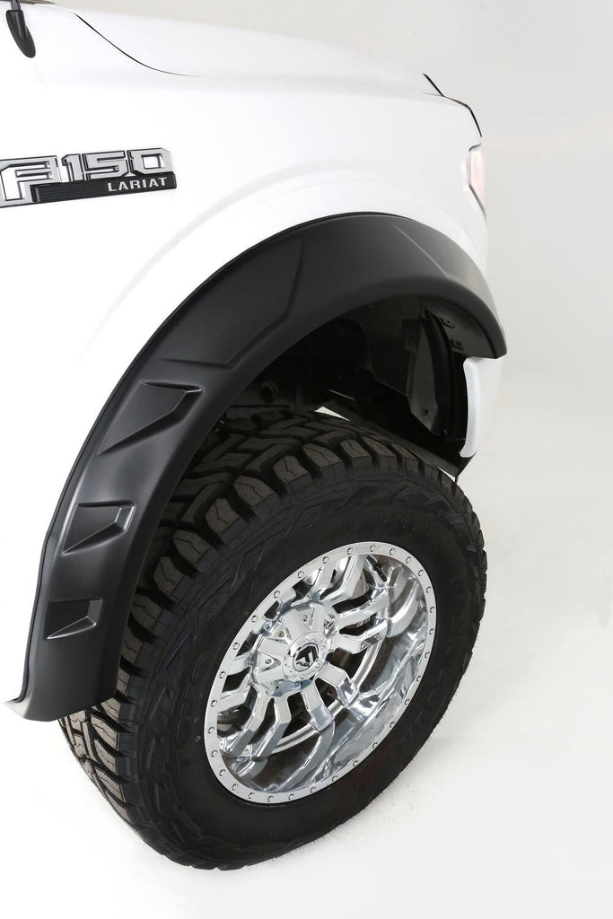 Bushwacker 20958-02 DRT STYLE FENDER FLARE - 4PC for Select Ford F-150