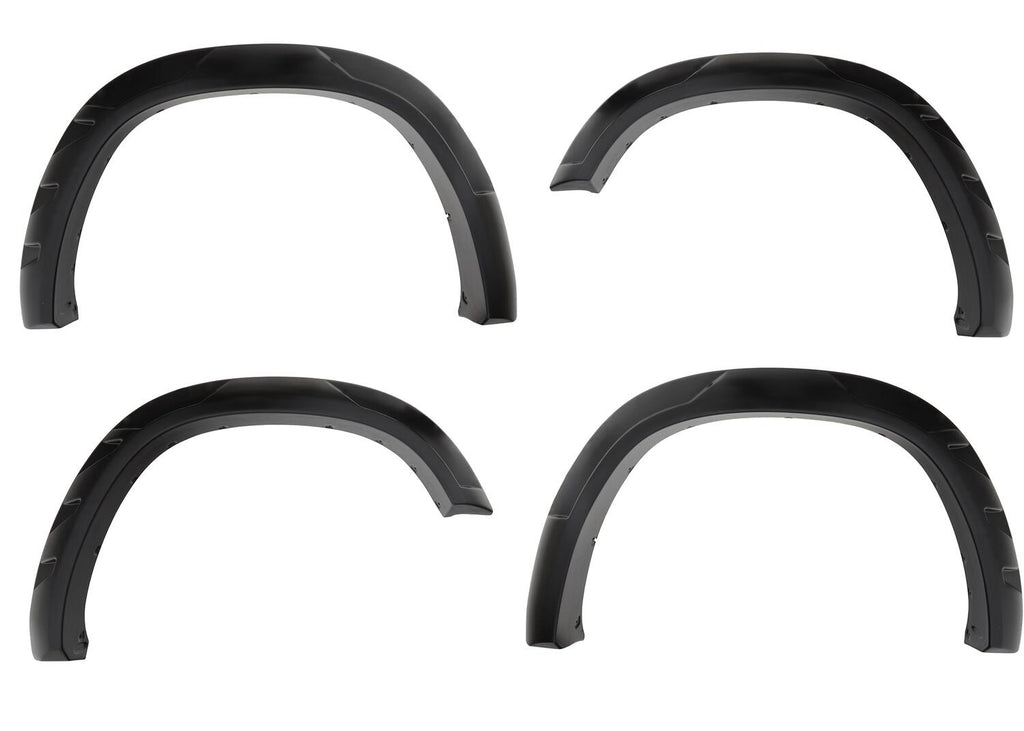 Bushwacker 40944-02 DRT STYLE FENDER FLARE - 4PC for Select Chevrolet Silverado