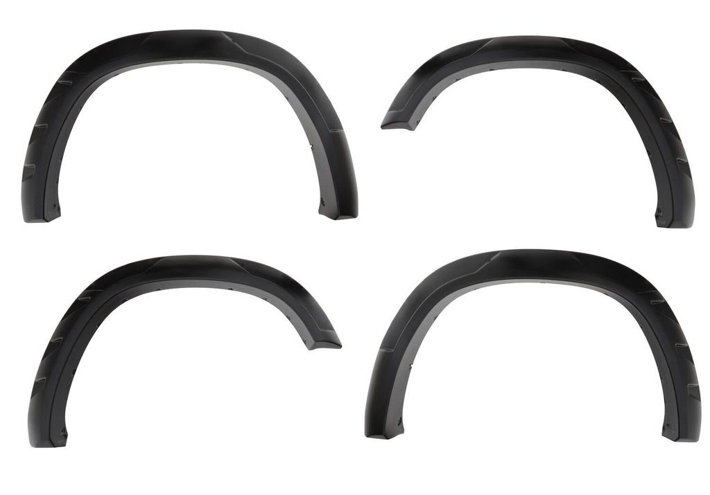 Bushwacker 40946-02 DRT STYLE FENDER FLARE - 4PC for Select GMC Sierra