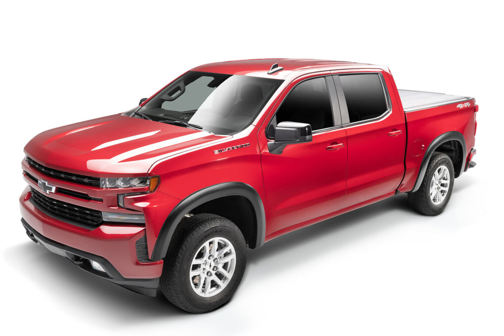 Bushwacker 40994-02 Fender Flares Extend-A-Fender Style 4Pc for Select Chevrolet Silverado 1500, Chevrolet Silverado LTD
